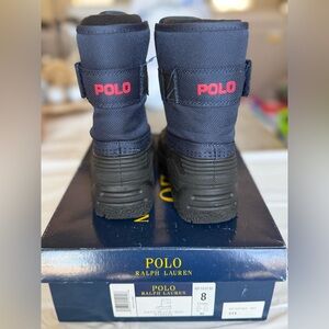 Polo by Ralph Lauren Kids Boots - Navy and Red